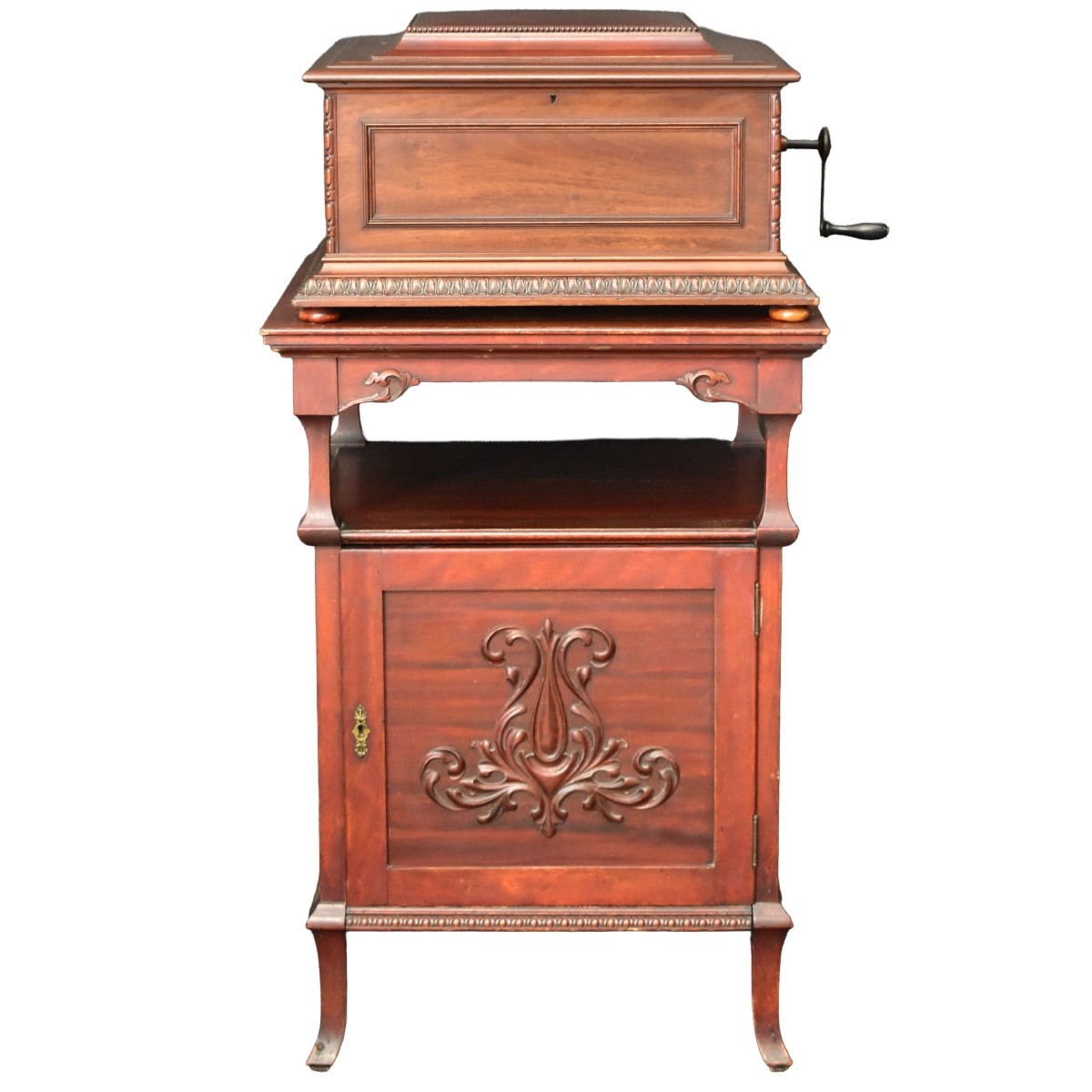 Regina 15 1/2" Metal Disk Music Box