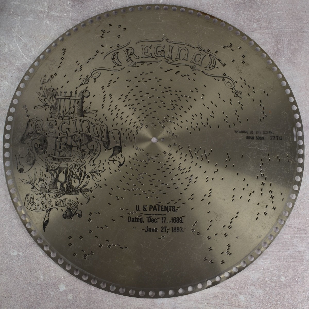 Regina 15-1/2" Metal Disks