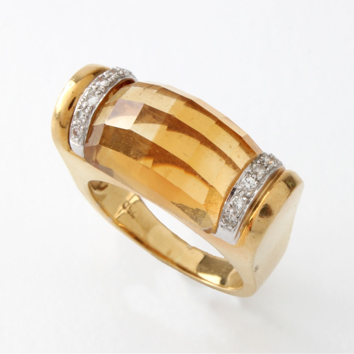 Bulgari 18K Tronchetto Ring