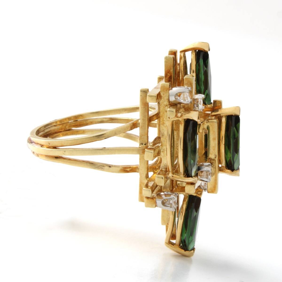 Henry Dunay Tourmaline & Diamond Ring