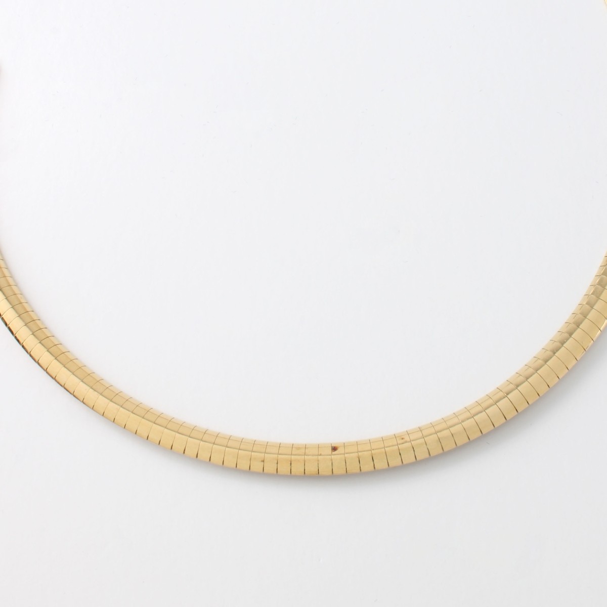 14K Omega Necklace