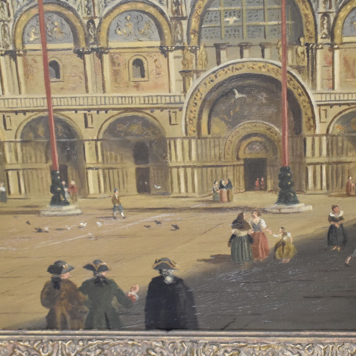 Basilico di San Marco, Venezia Oil on Canvas