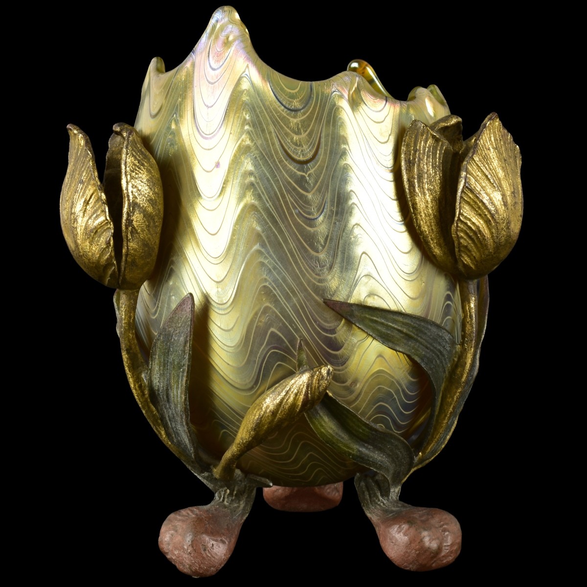 Loetz Art Nouveau Art Glass