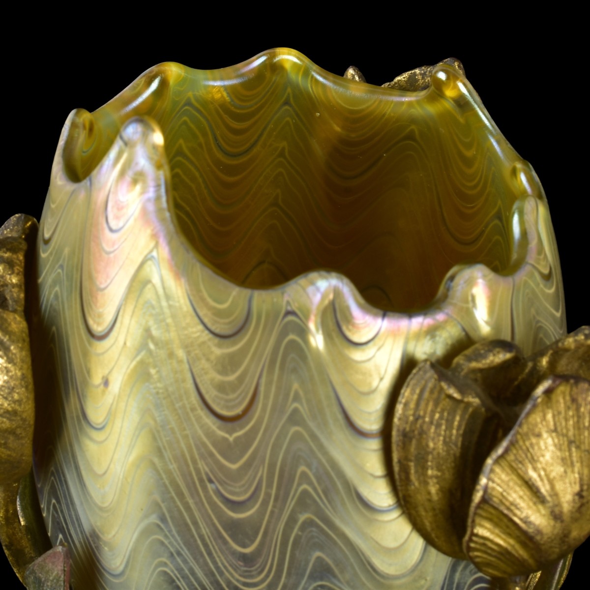 Loetz Art Nouveau Art Glass