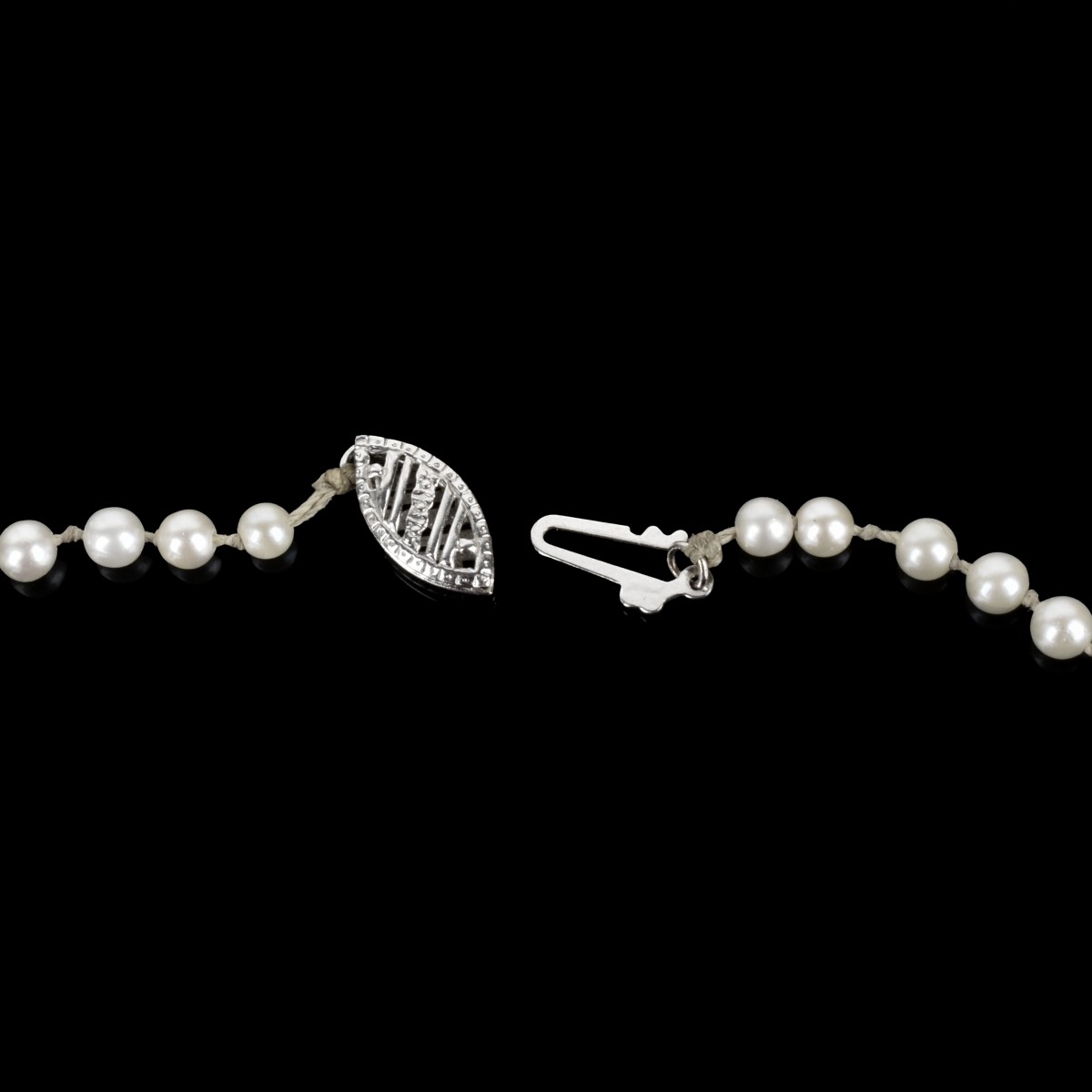 Pearl and 14K Necklace