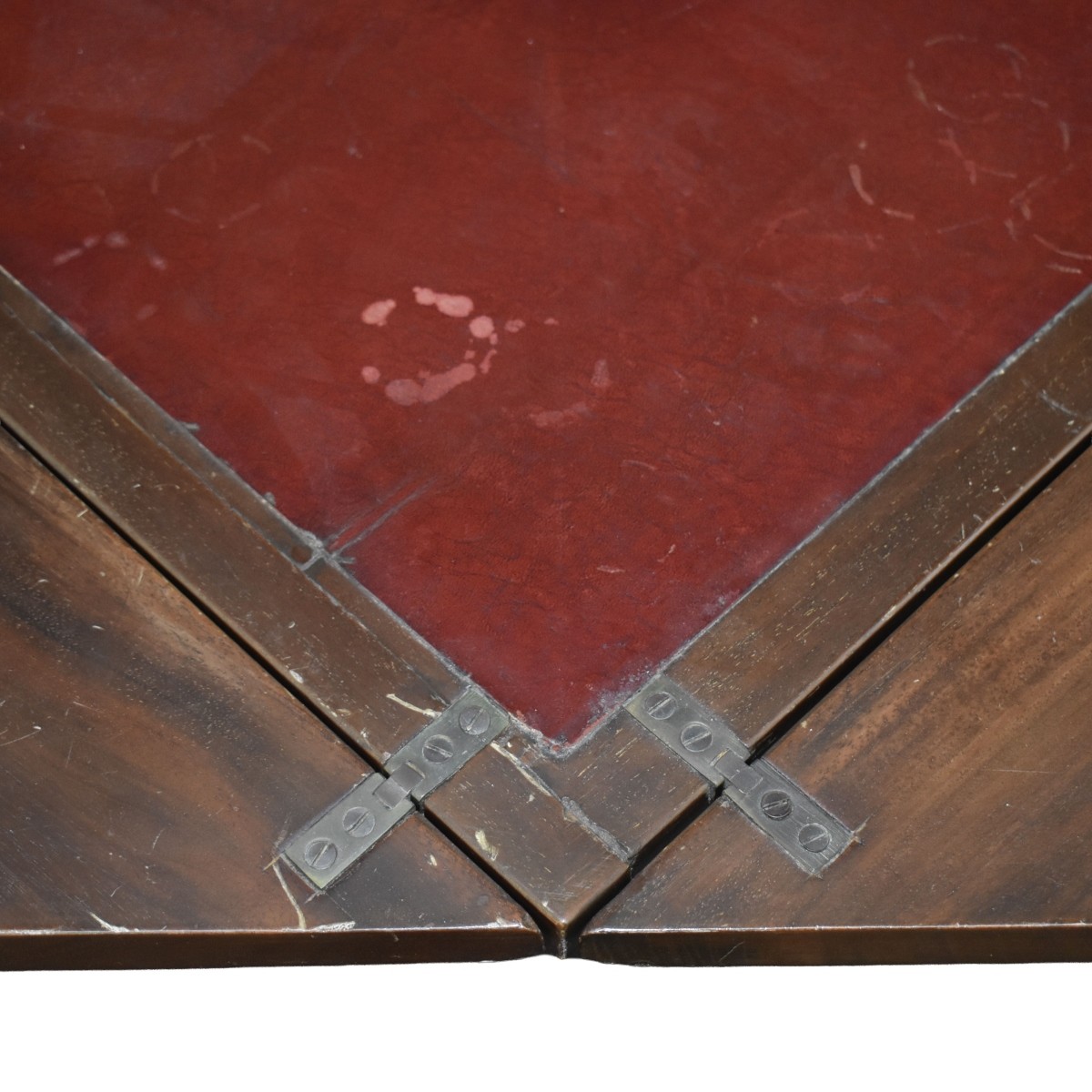 Antique Handkerchief Game Table