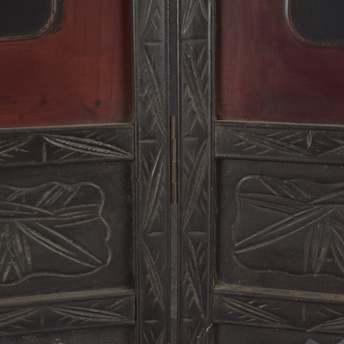 Chinese Carved Folding Screen