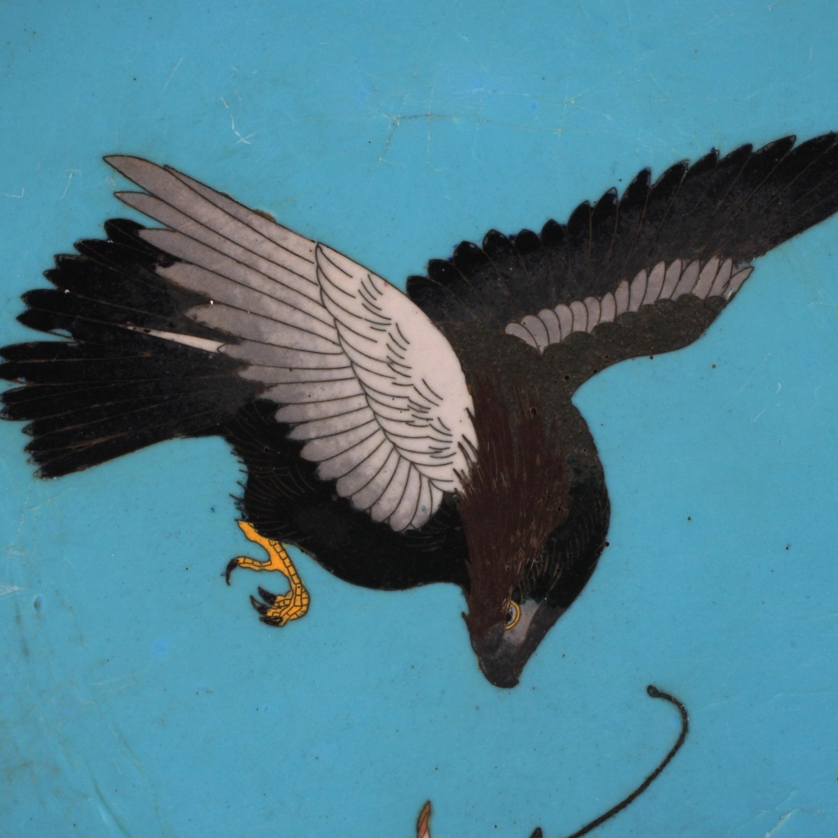 Japanese Bronze and Cloisonne Plates