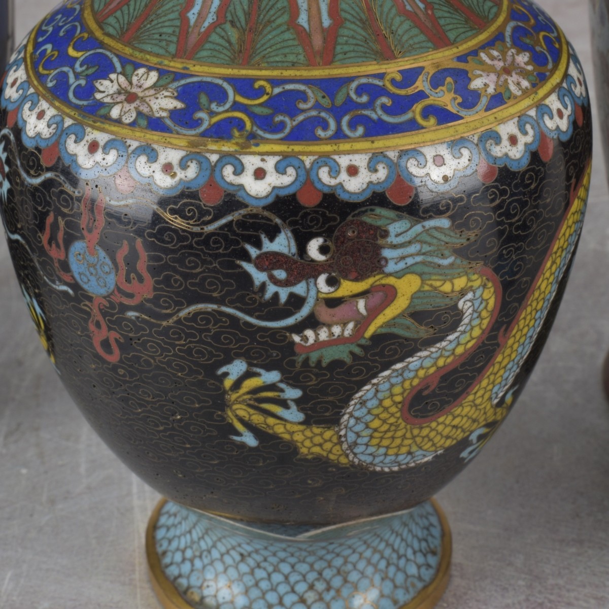 Japanese Cloisonne Vases