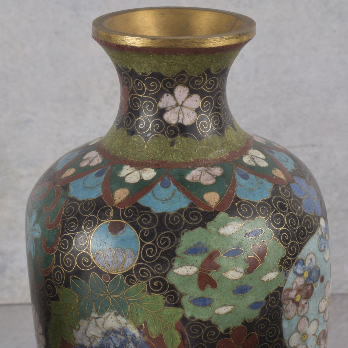 Japanese Cloisonne Vases