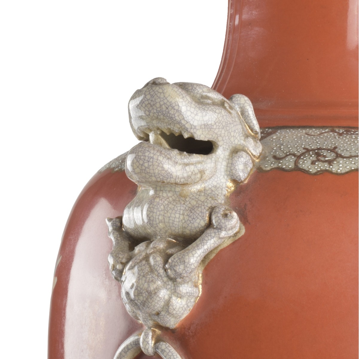 Satsuma Porcelain Floor Vase