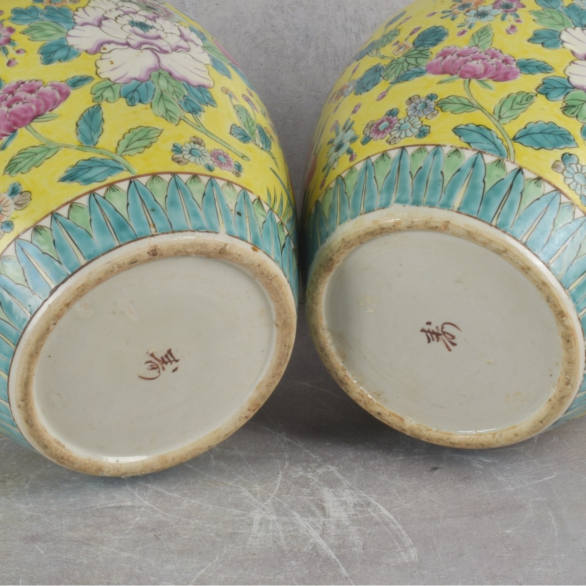 Pair of Chinese Ginger Jars