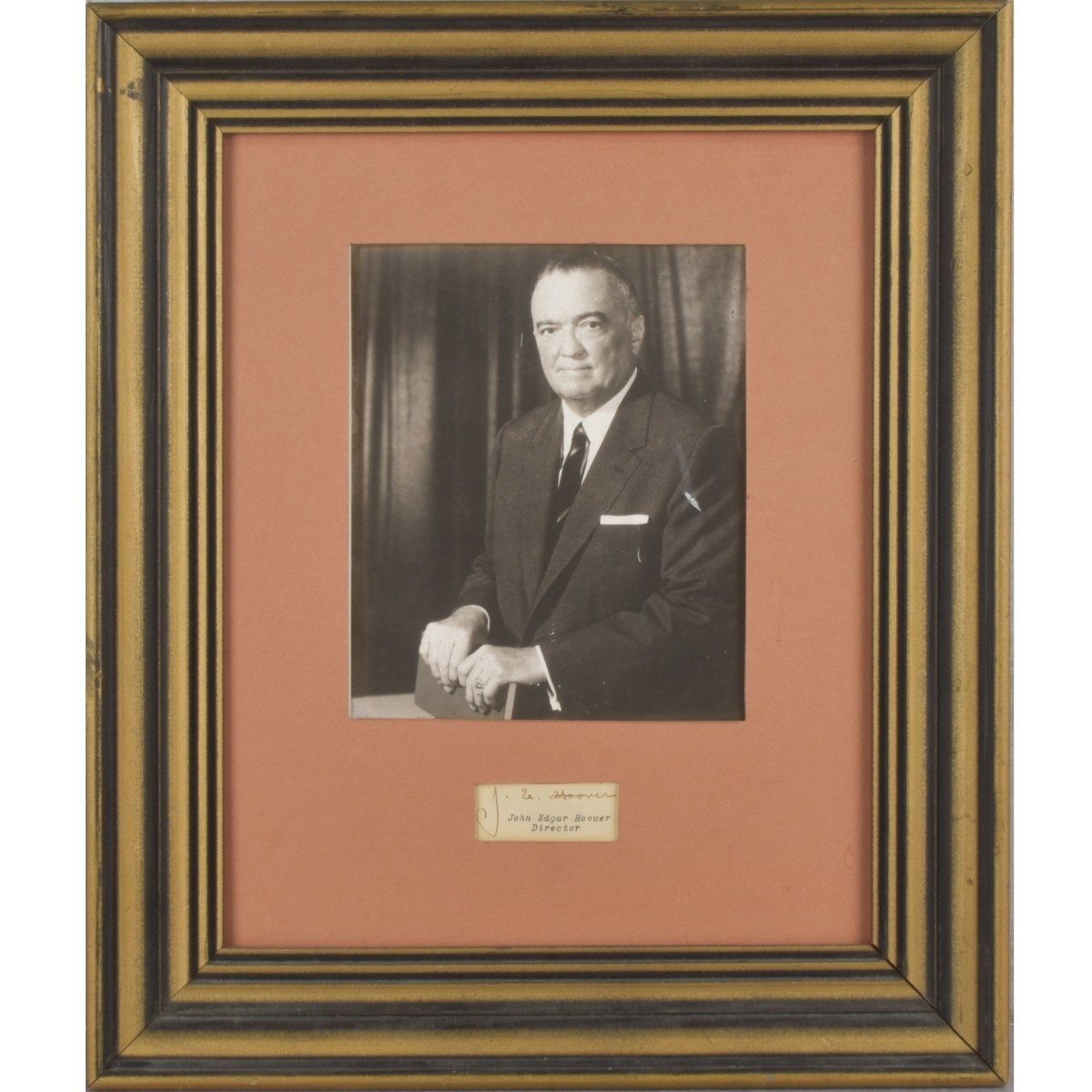 F.B.I., John Edgar Hoover Memorabilia