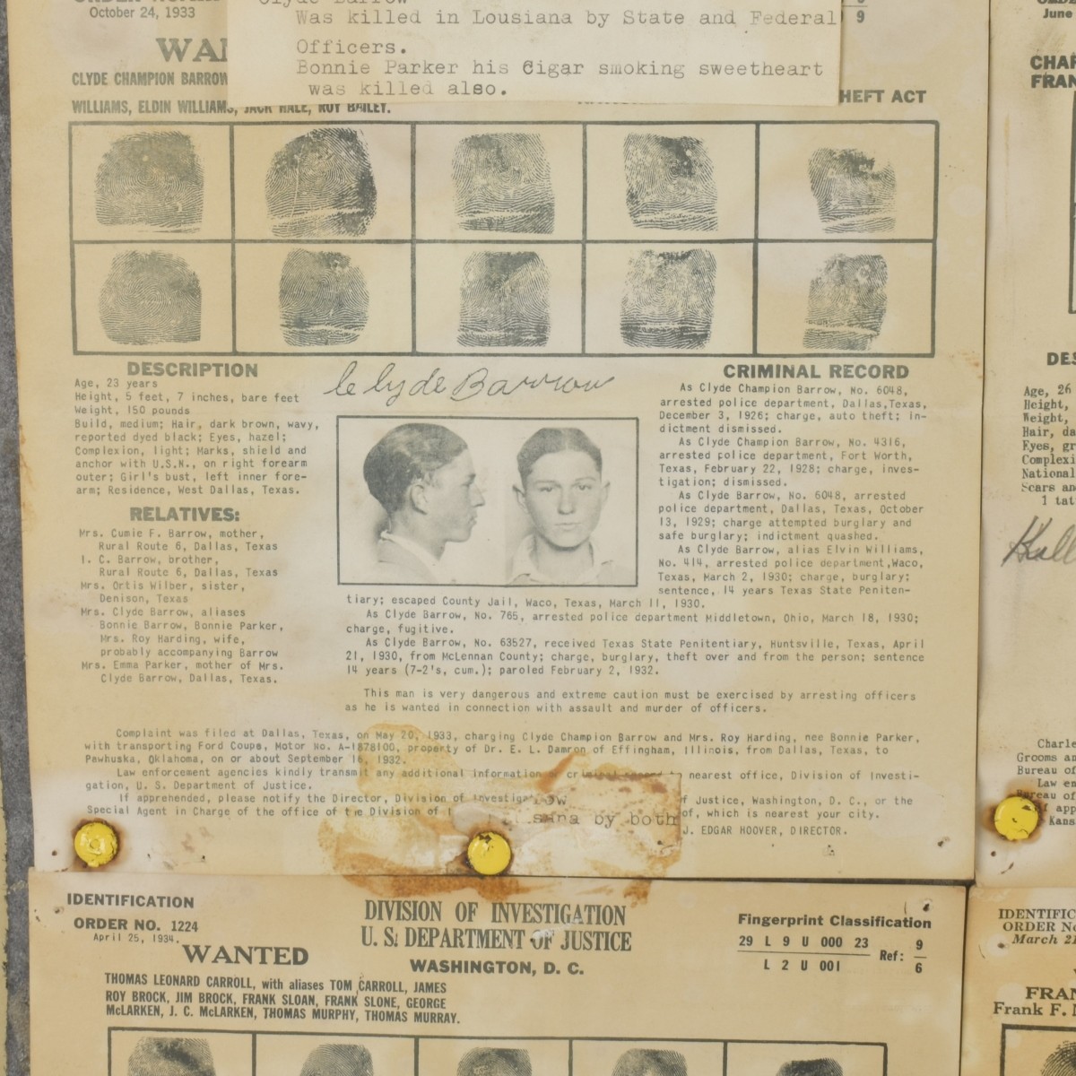 F.B.I., John Edgar Hoover Memorabilia