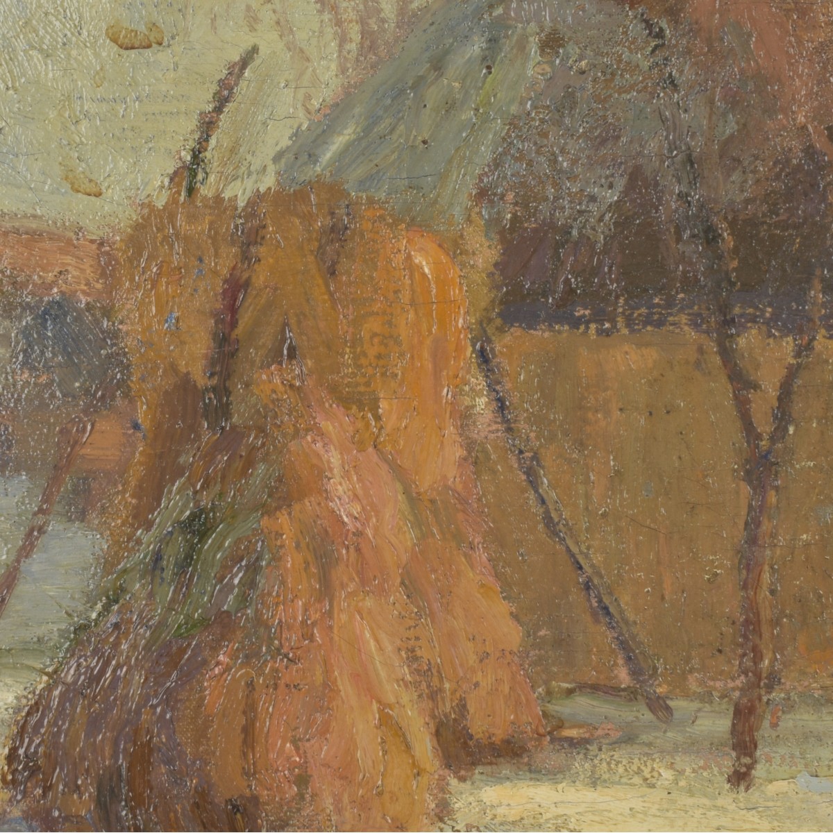 French O/C, "Village Winter"