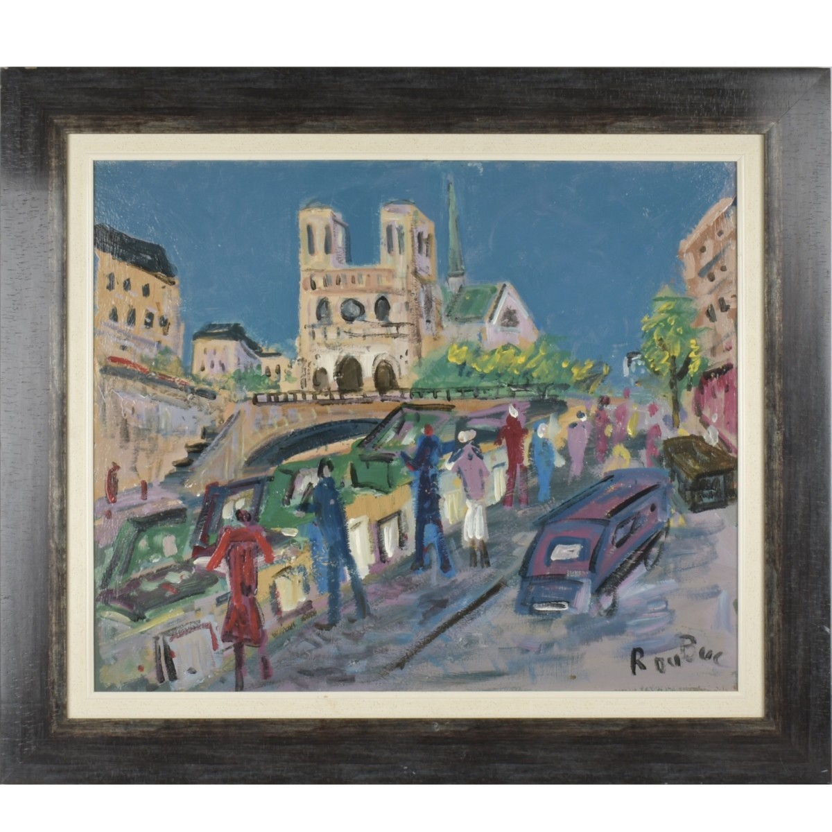 French Paris Street Scene