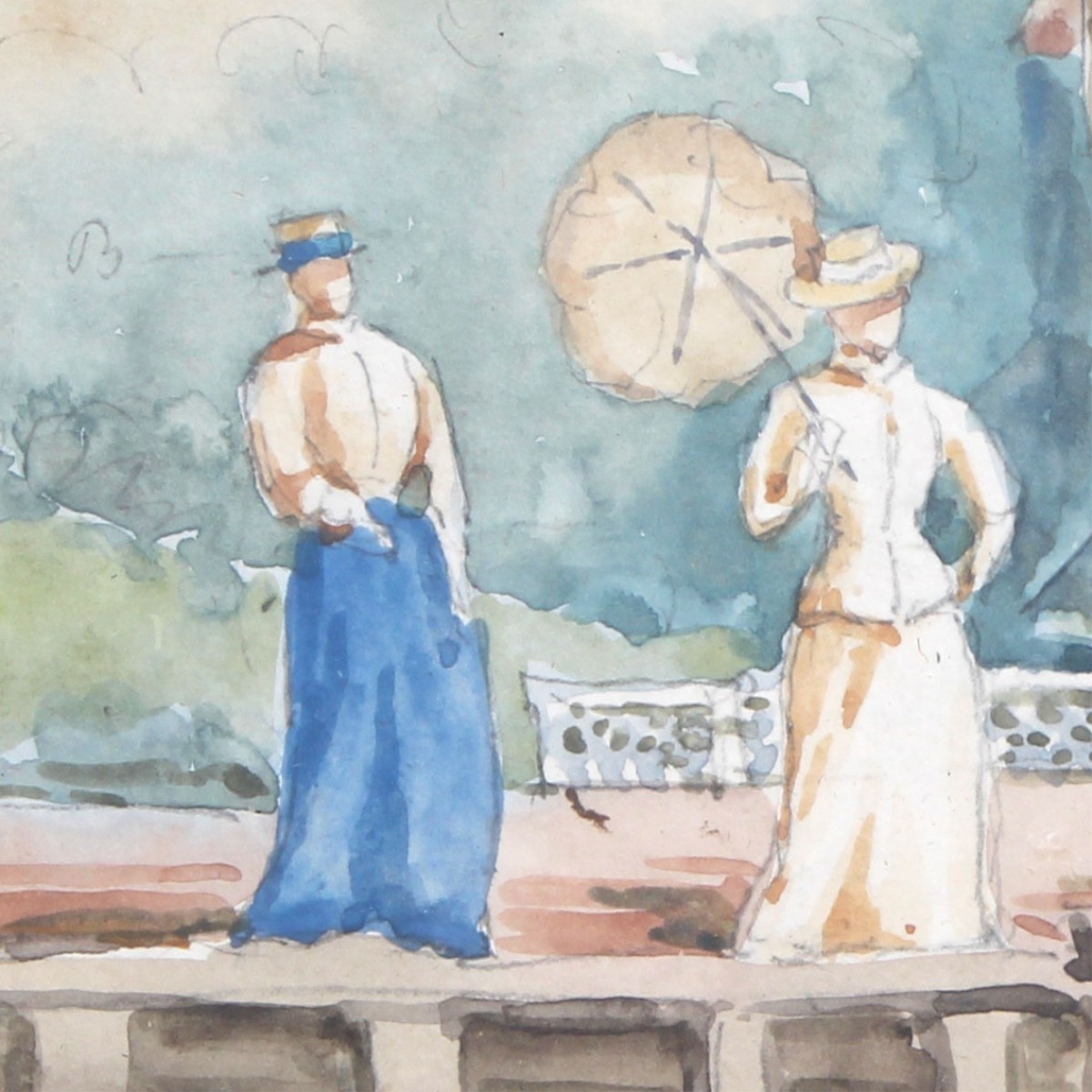 1897 Watercolor