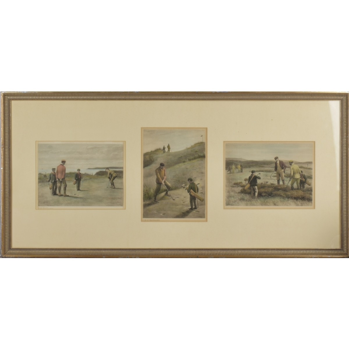 19th & 20th Cent. Golf Prints