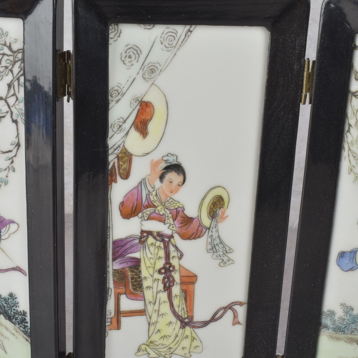 Vintage Japanese Table Screen