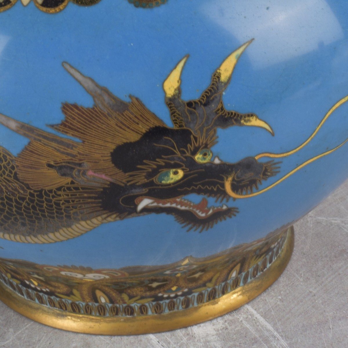 Japanese Cloisoinne Ginger Jars