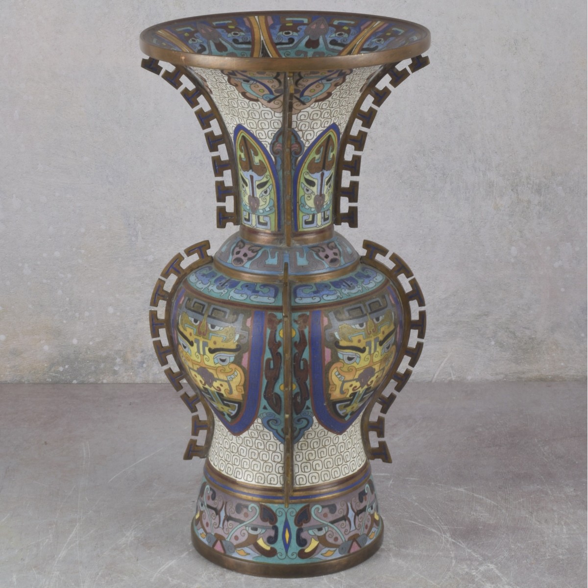 Chinese Cloisonne Vase