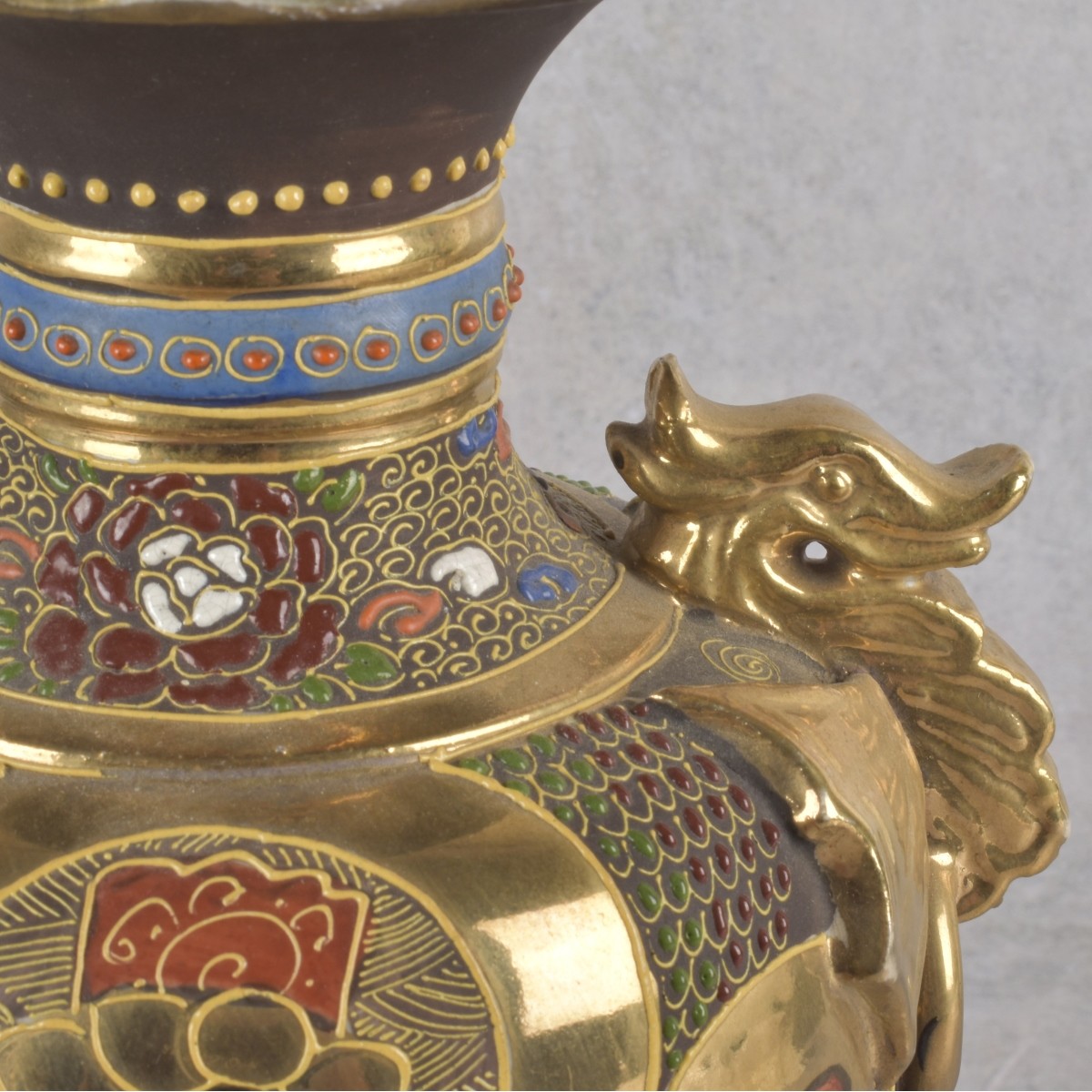 Japanese Satsuma Porcelain Vases