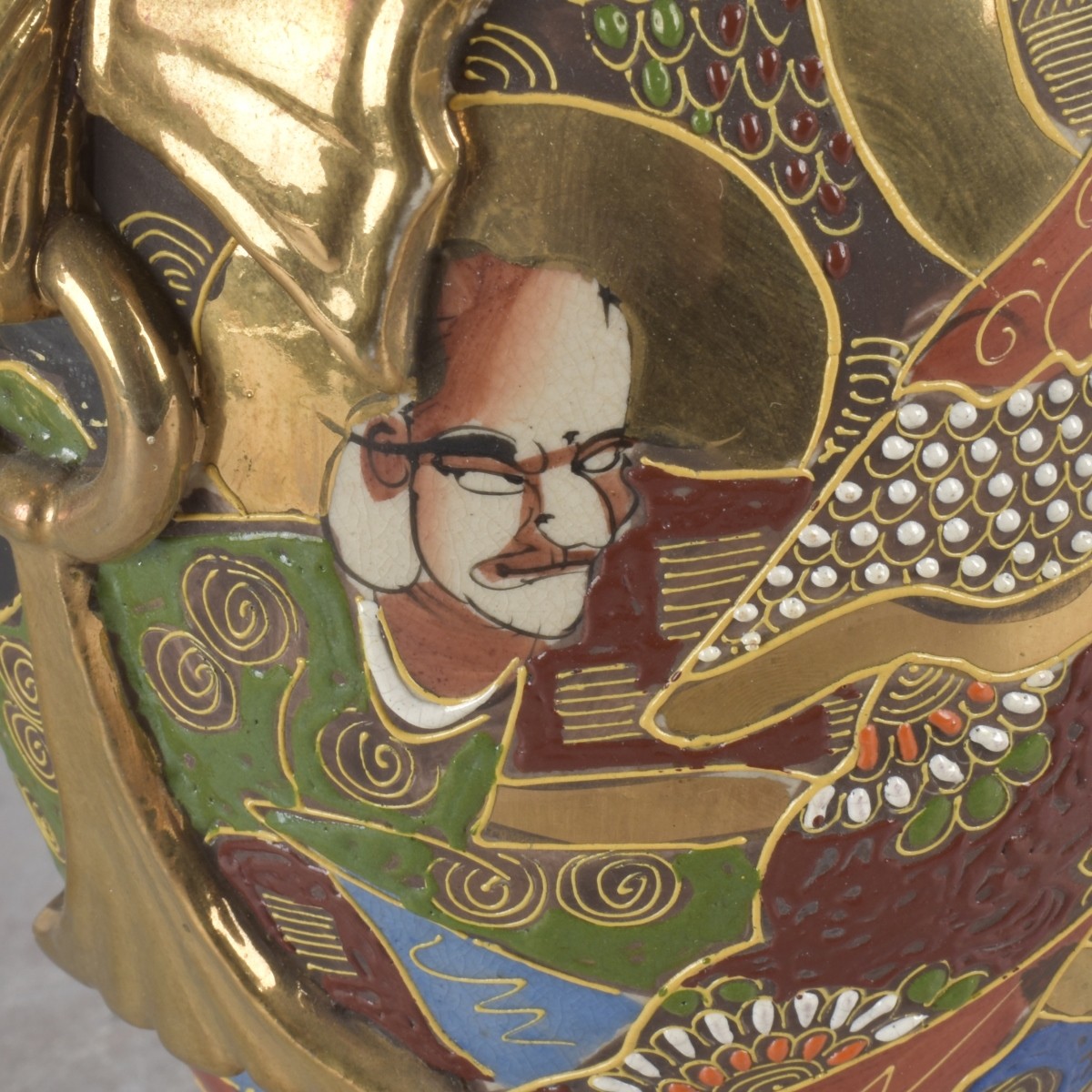 Japanese Satsuma Porcelain Vases