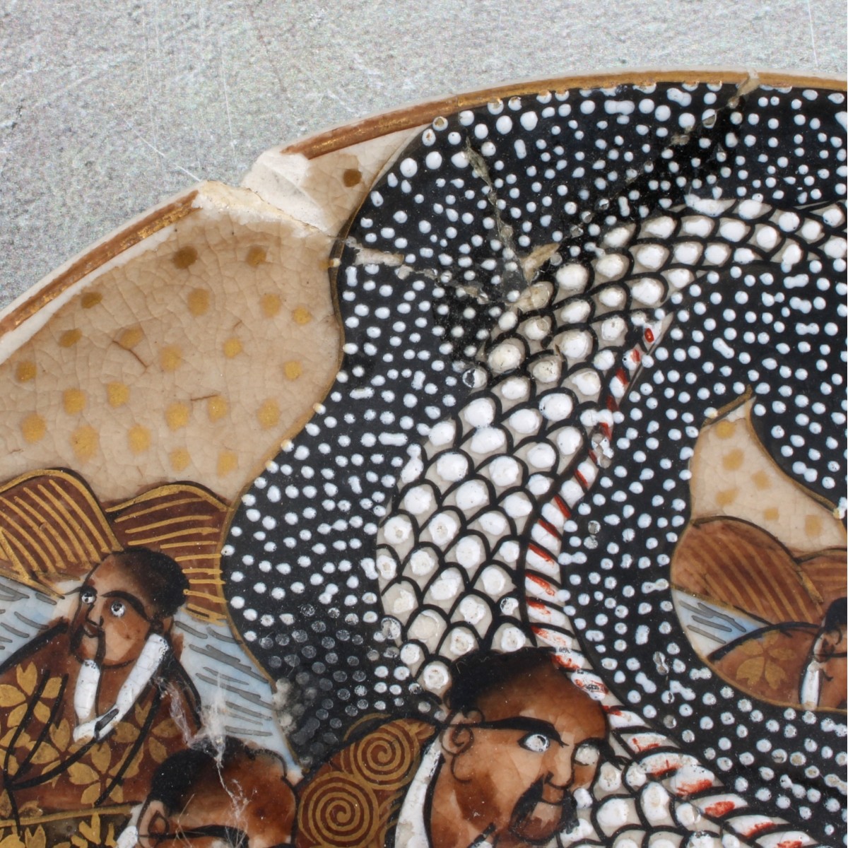 Vintage Japanese Satsuma Porcelain Tea Sets