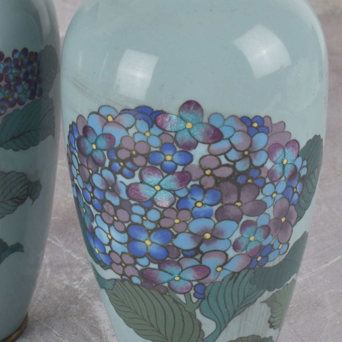 Japanese Cloisonne Vases