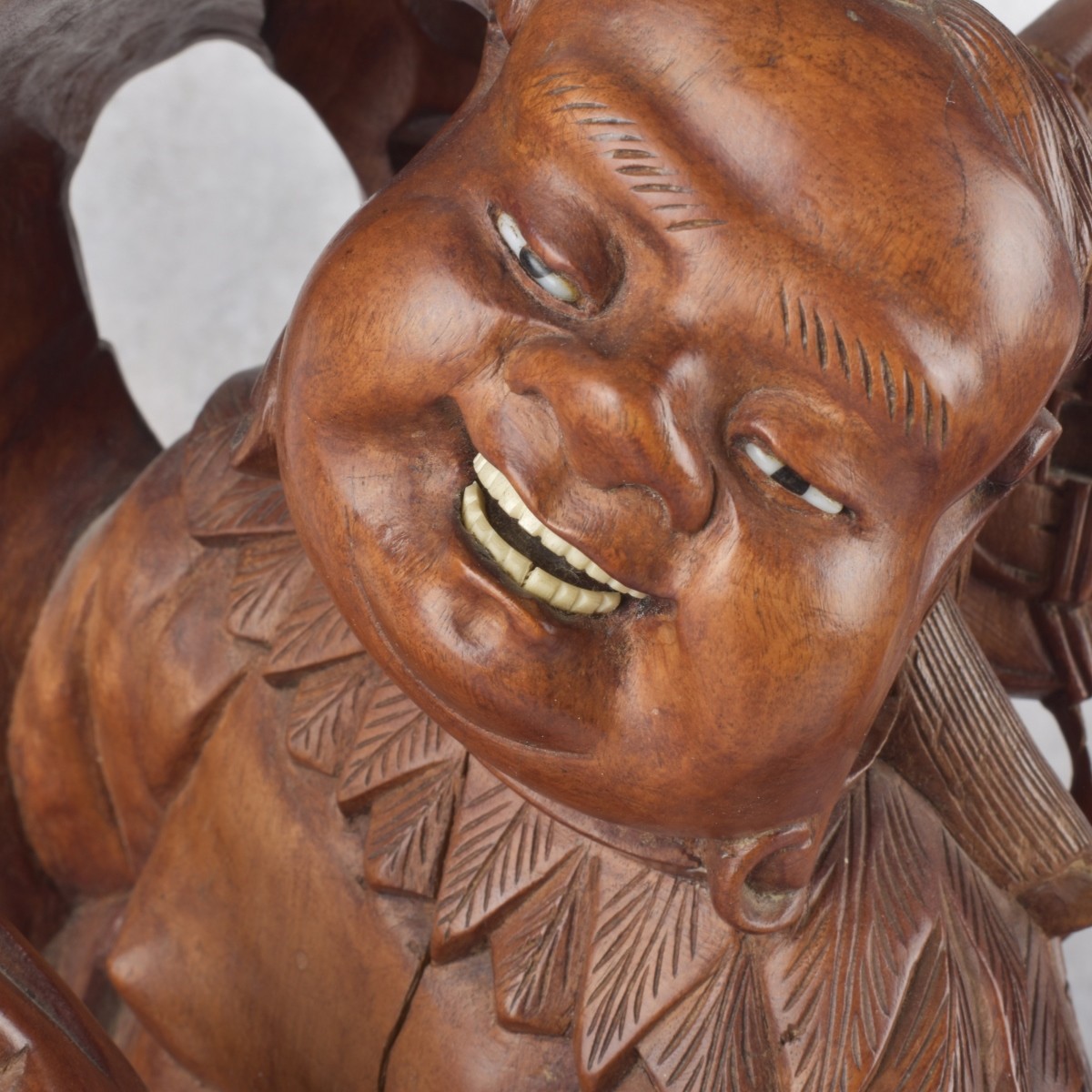 Antique Carved Chinese Wood Sculptures