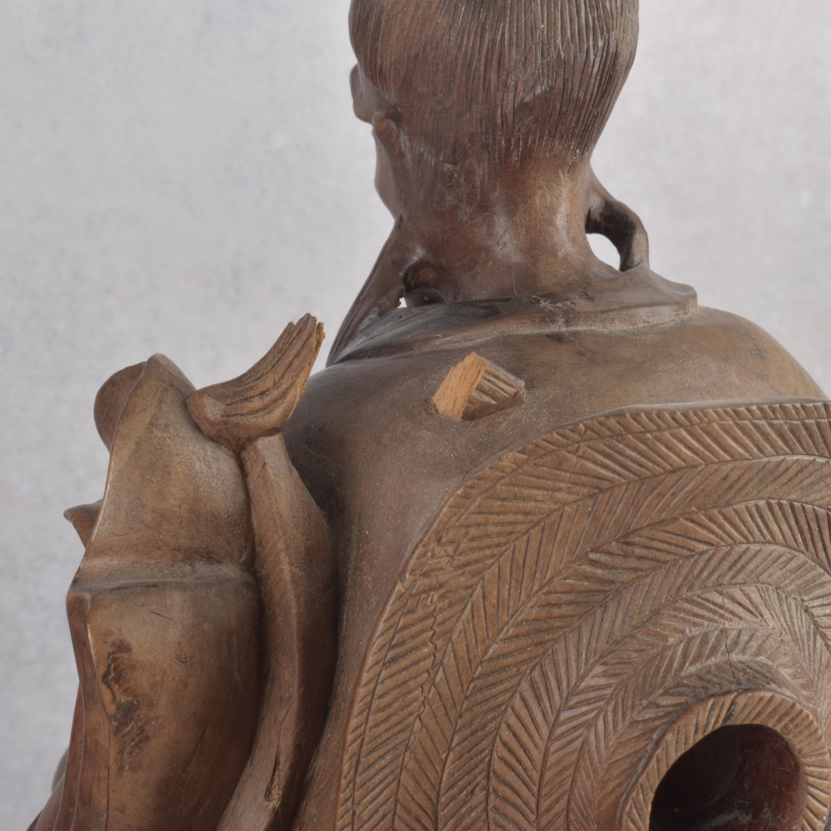 Antique Carved Chinese Wood Sculptures