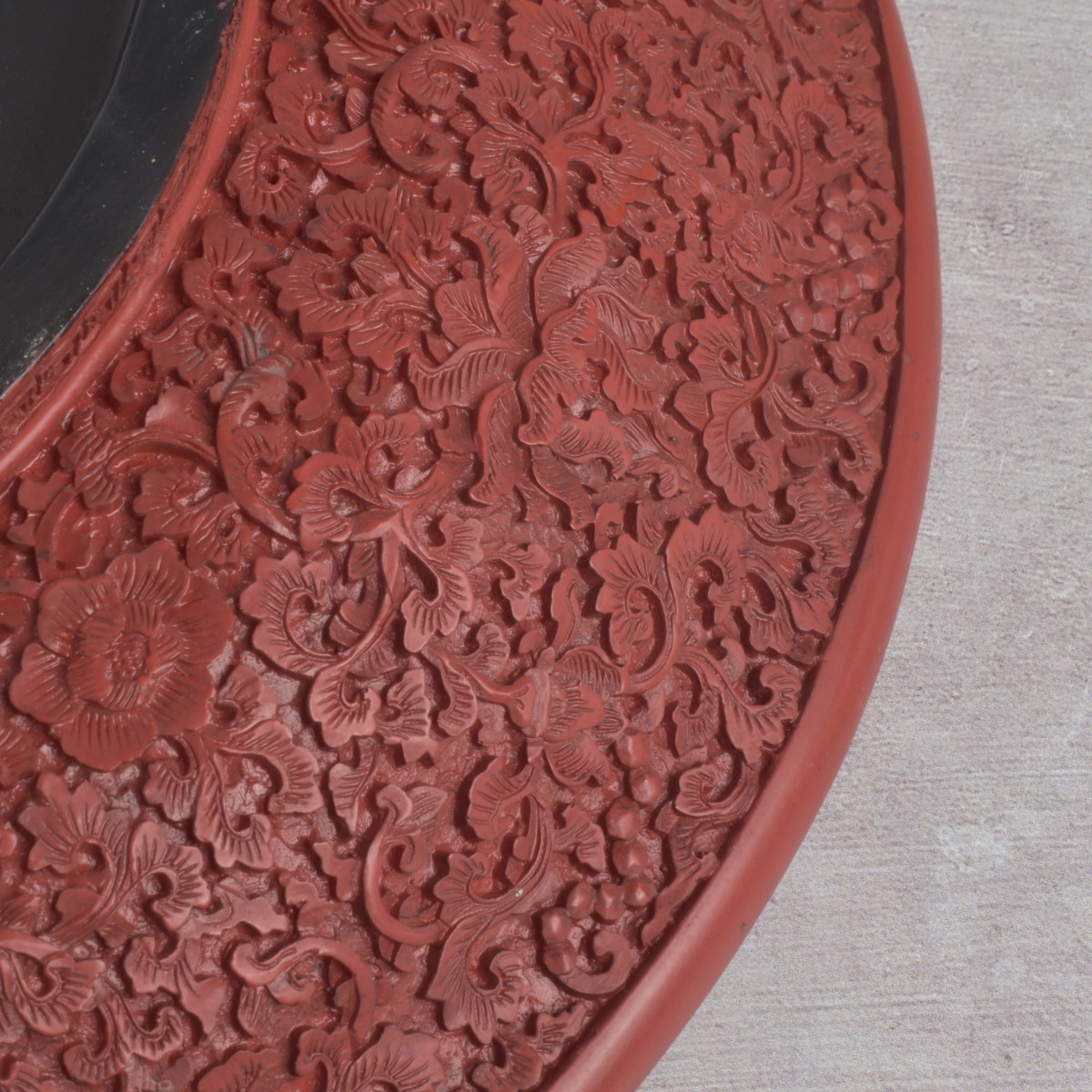 Vintage Chinese Cinnabar