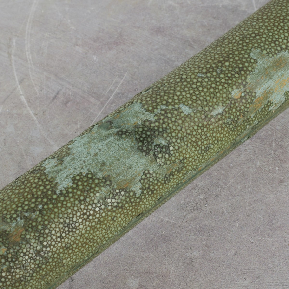 Chinese Shagreen Utensil Travel Case