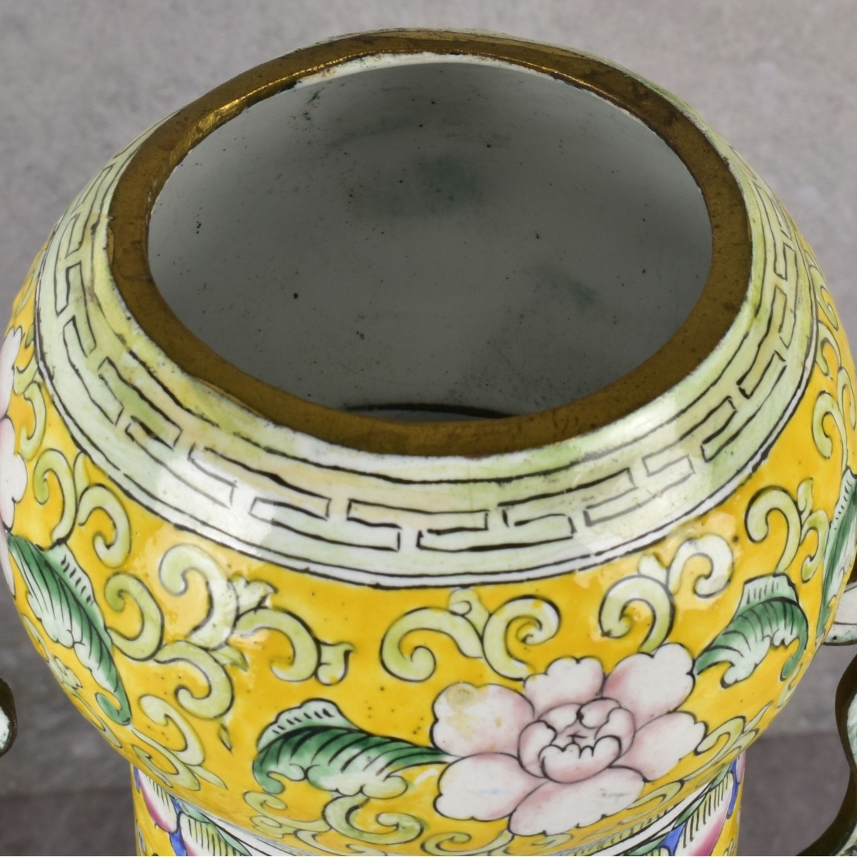 Vintage Chinese Enameled Vases