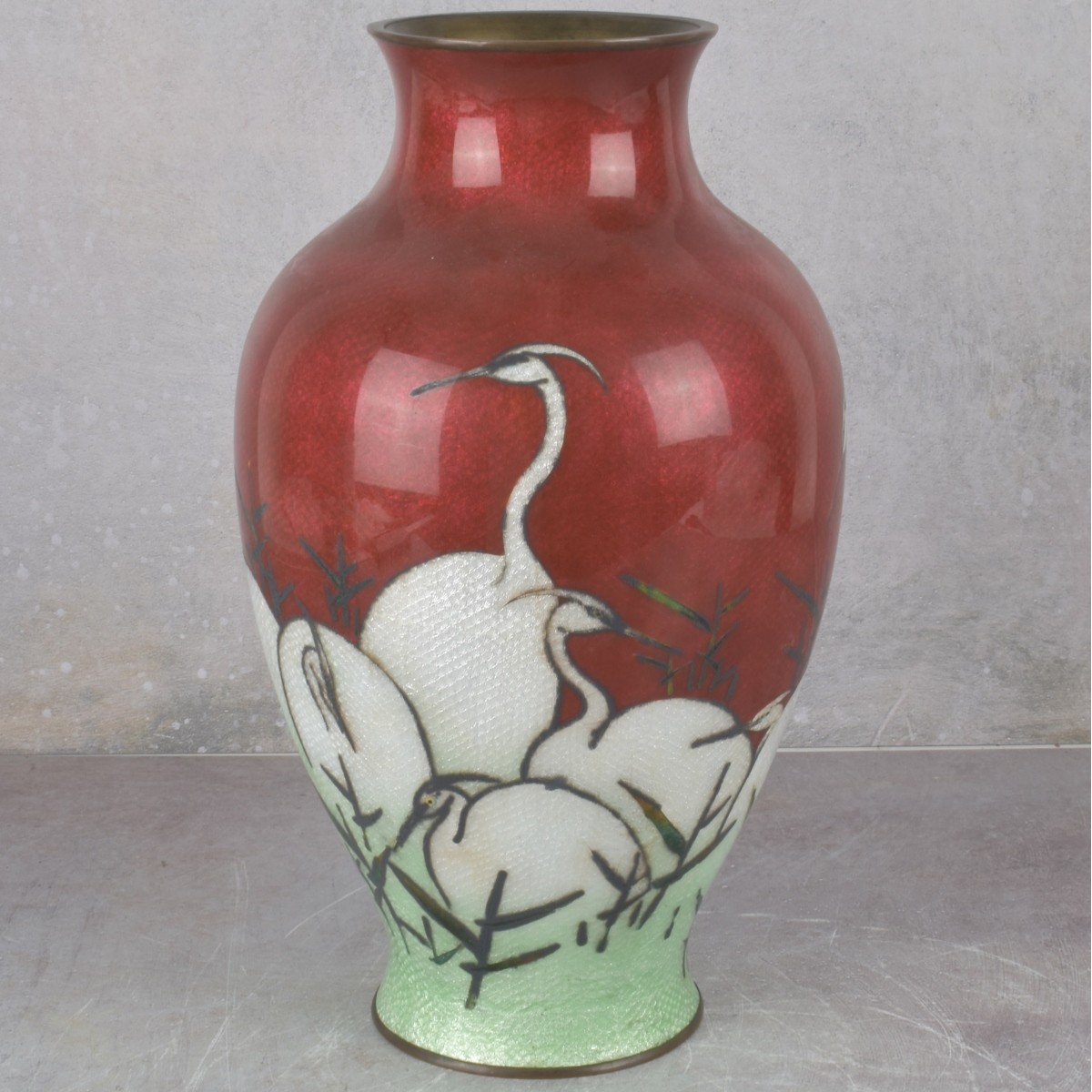 Japanese Cloisonne Vase