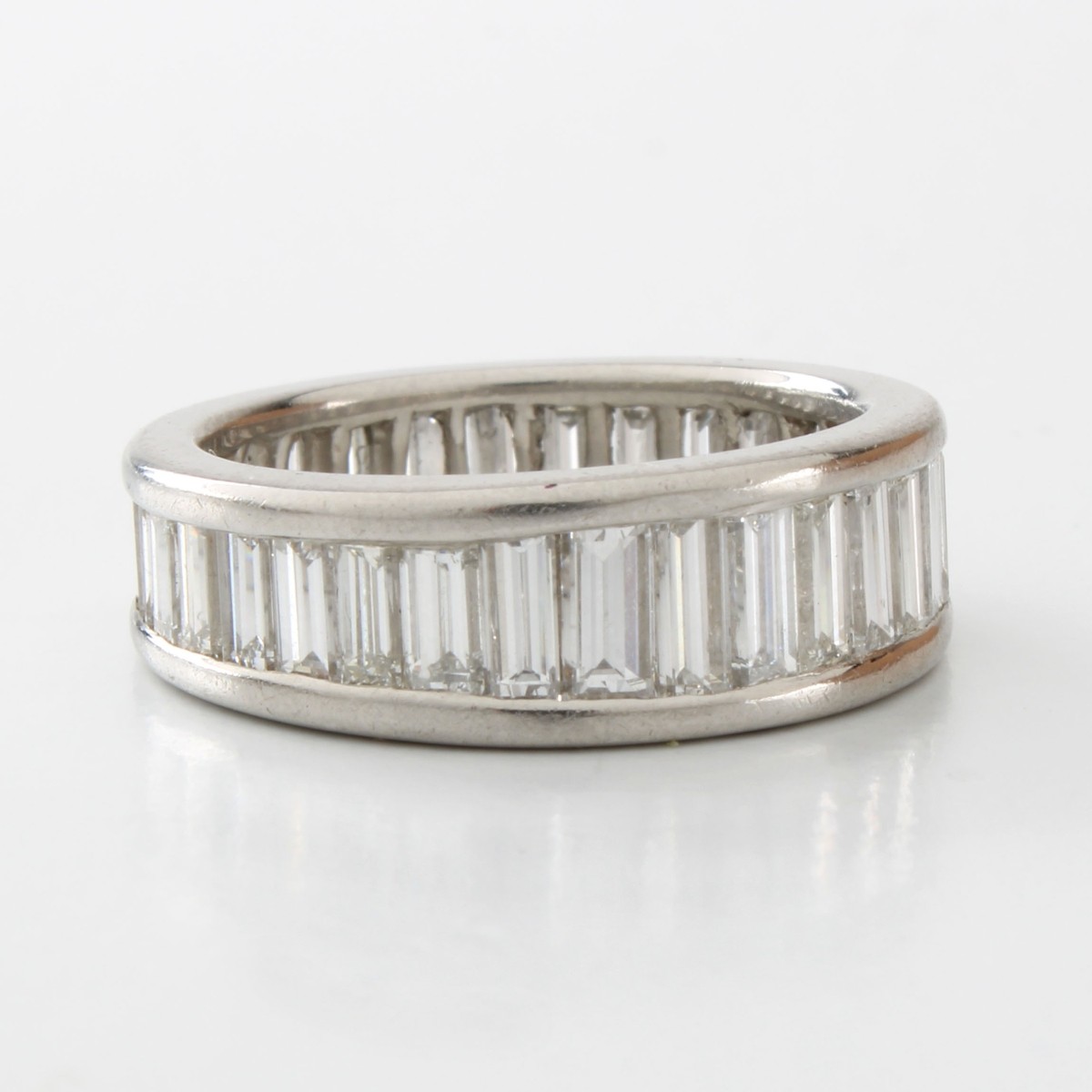 Diamond and Platinum Eternity Band