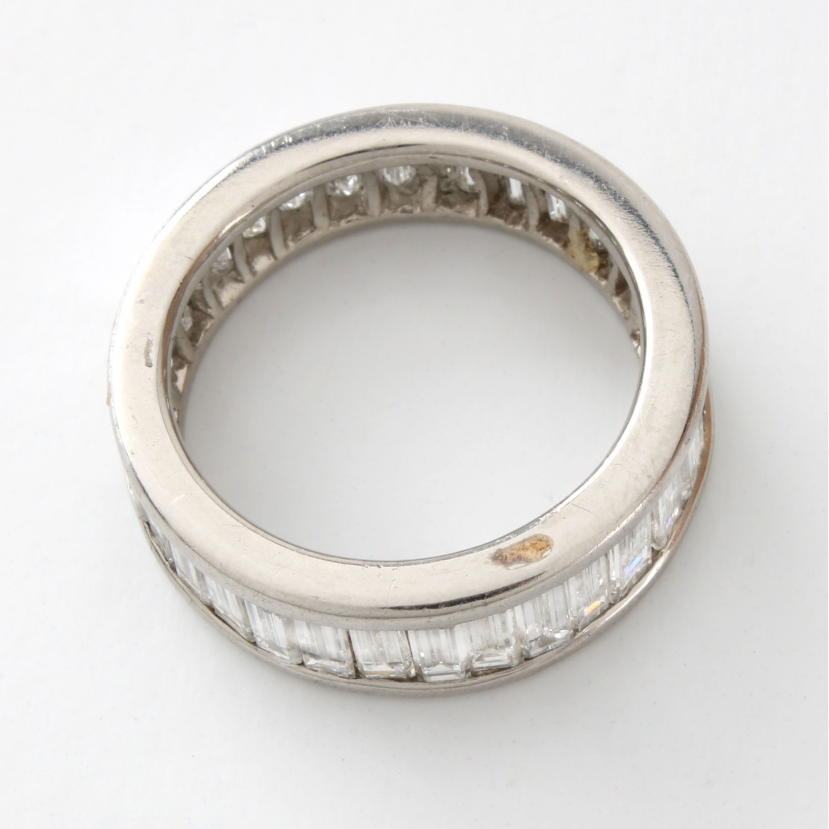 Diamond and Platinum Eternity Band