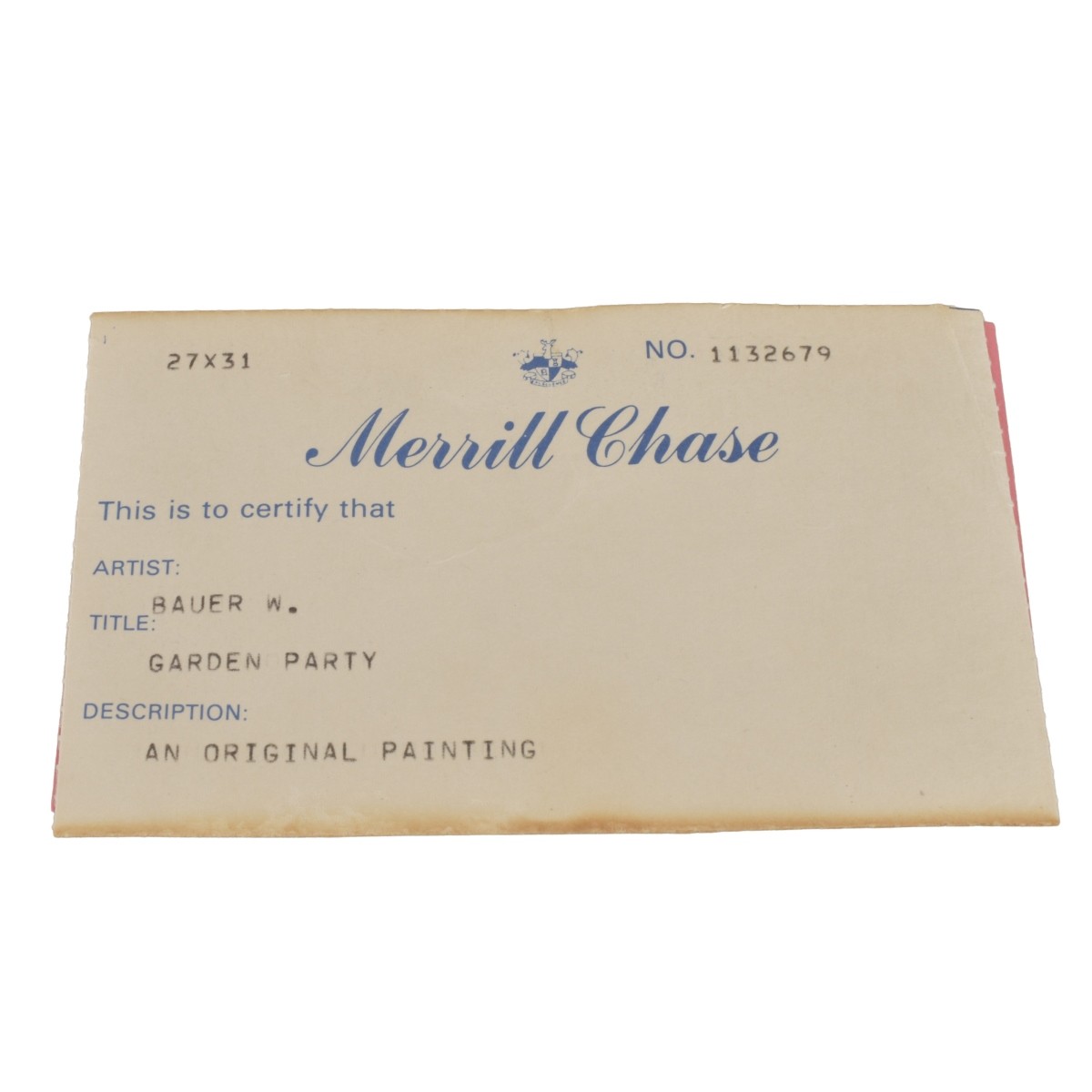 Willi Bauer, German (b.1923)