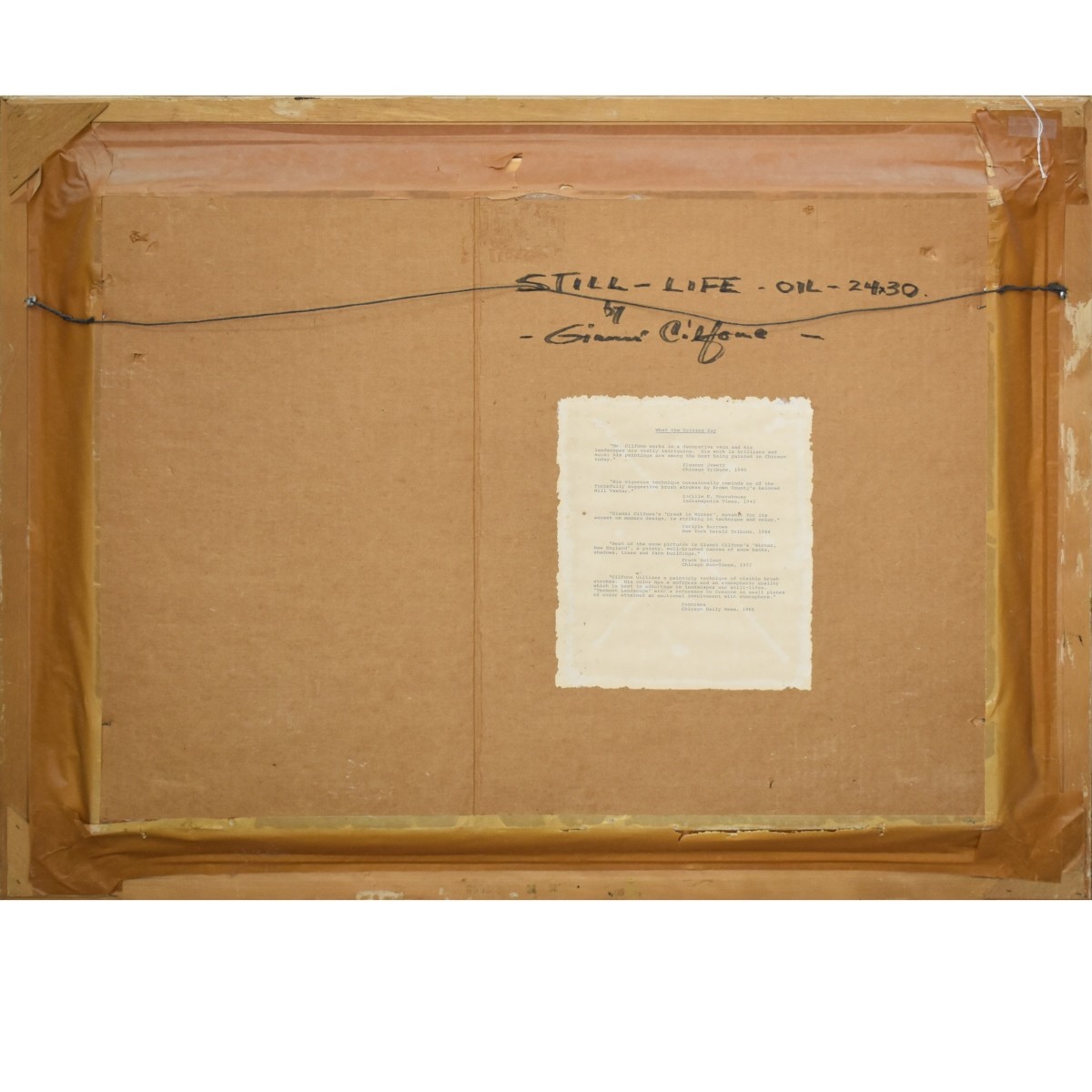 Gianni Cilfone, American (1908ñ1990)