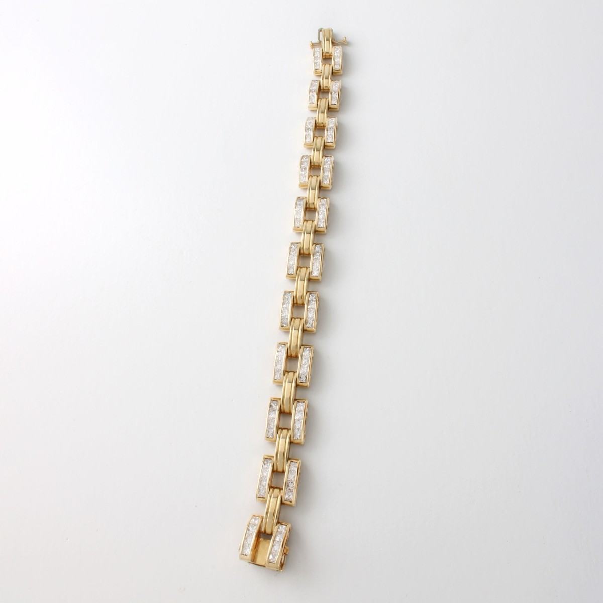 Diamond and 14K Bracelet