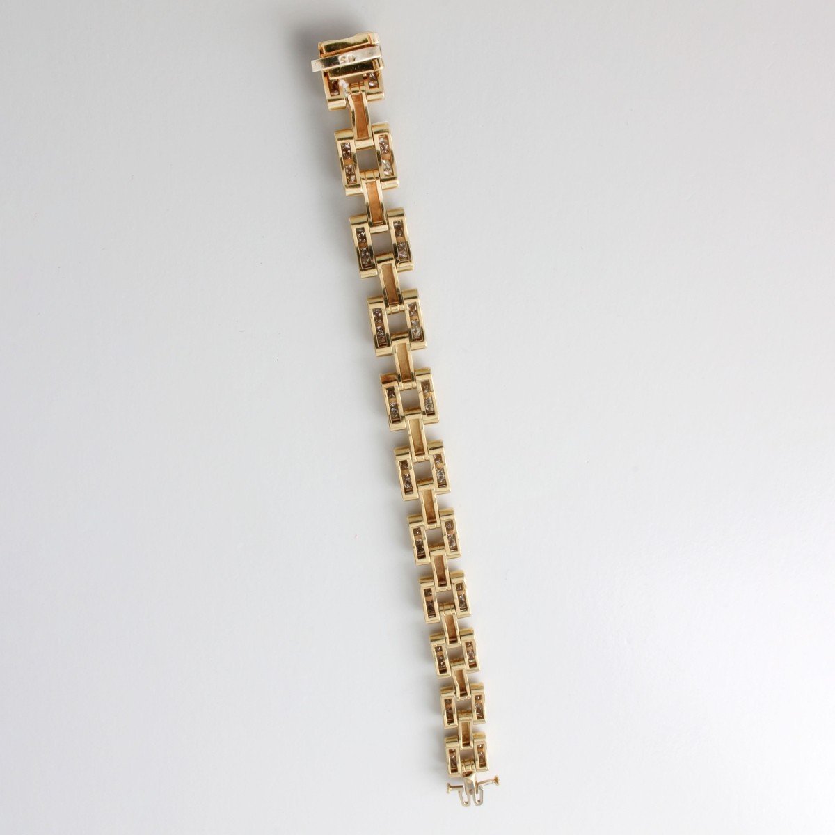 Diamond and 14K Bracelet