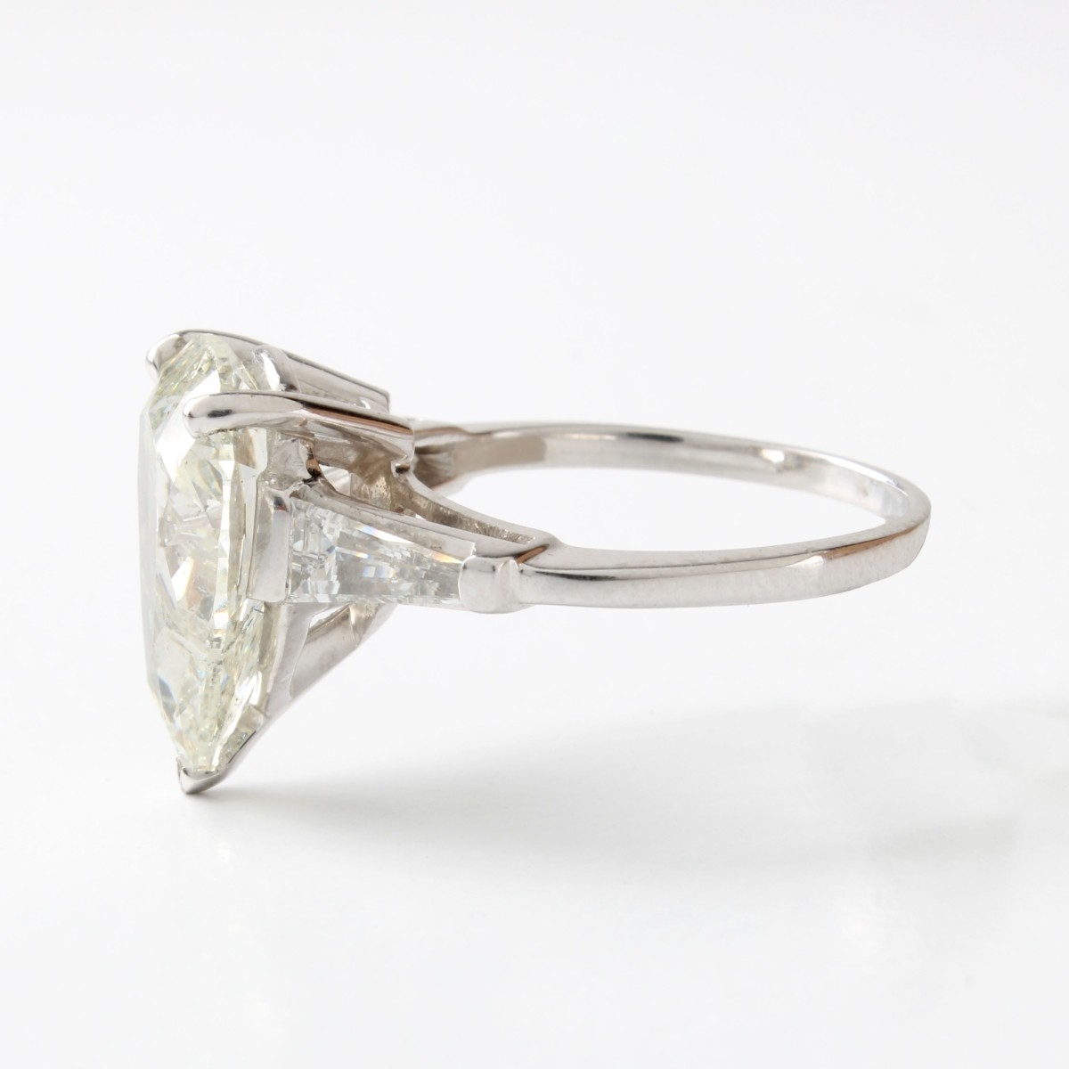 EGL Diamond and Platinum Ring