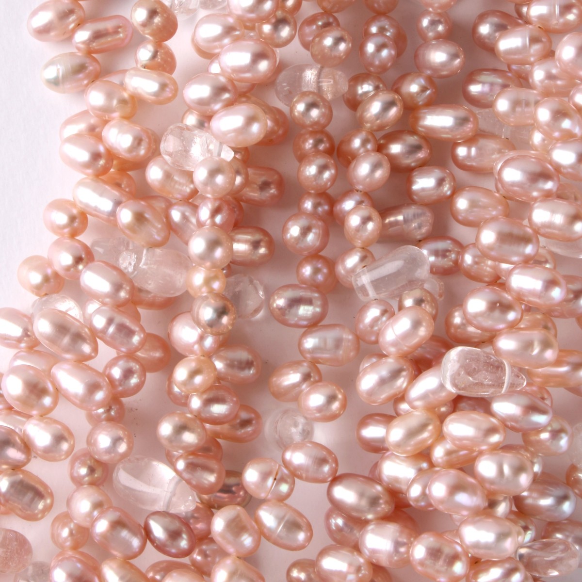 Pearl and Rock Crystal Necklace