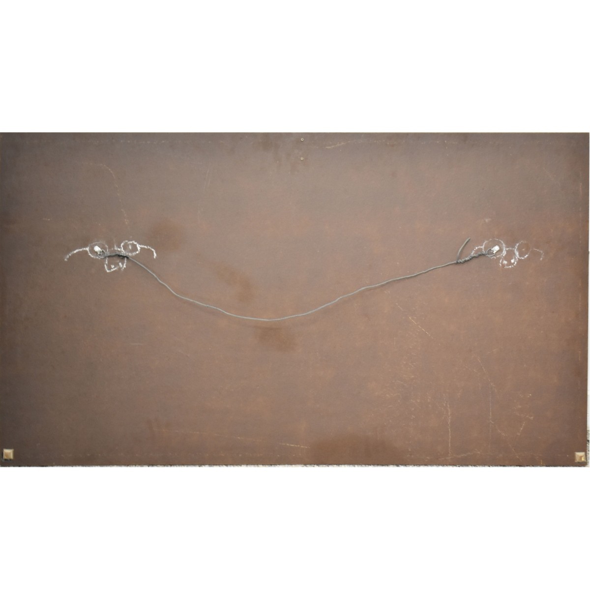 Embossed Copper World Map