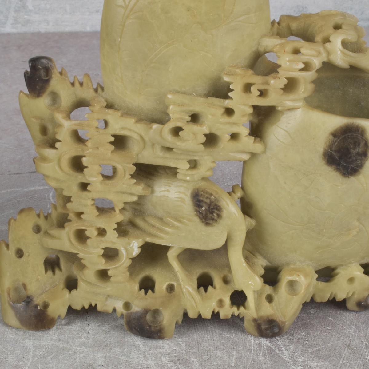 Chinese Republic Carved Soapstone Pieces