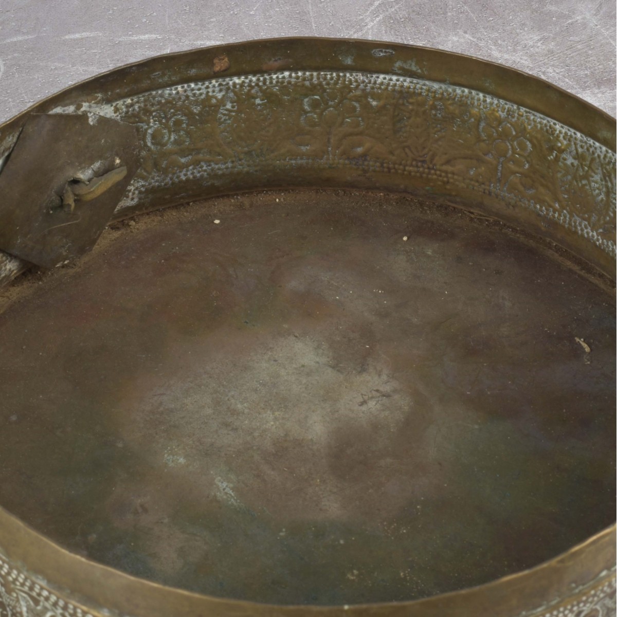 Antique Oriental Copper Cricket Cage