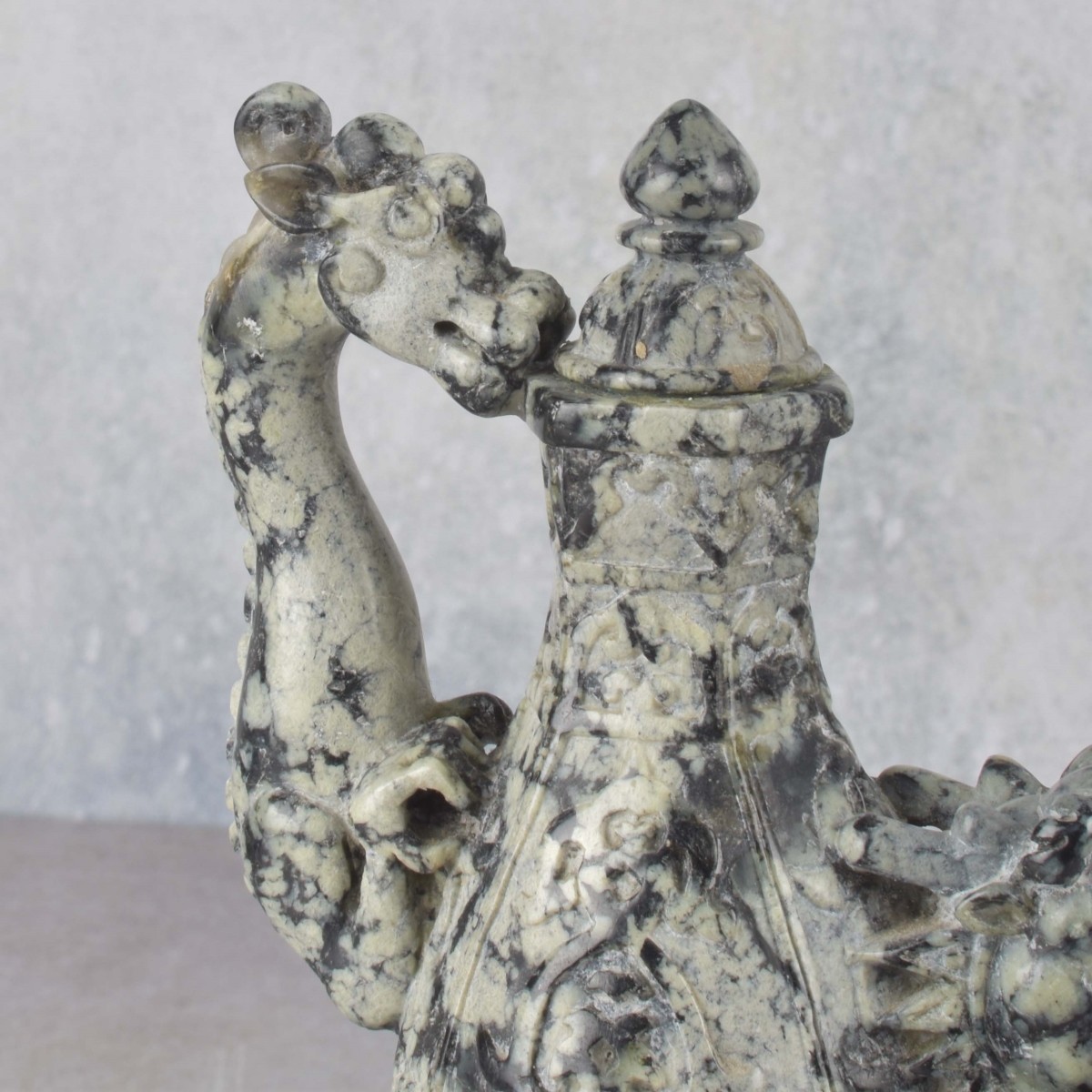 Antique Asian Boinite Wine Pot