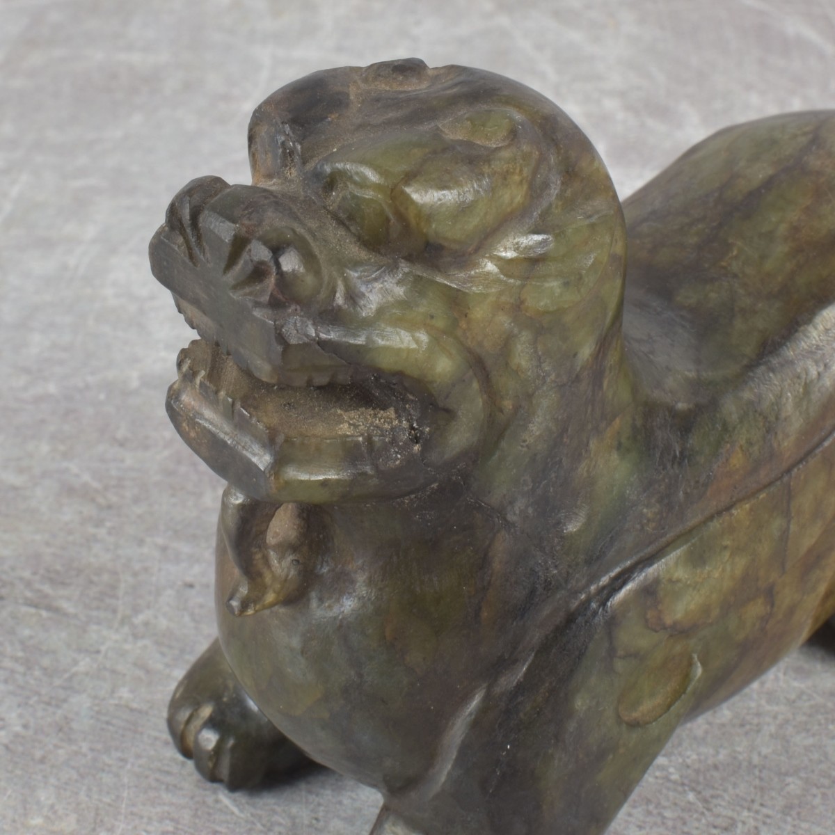 Carved Jade Foo Lion Dog