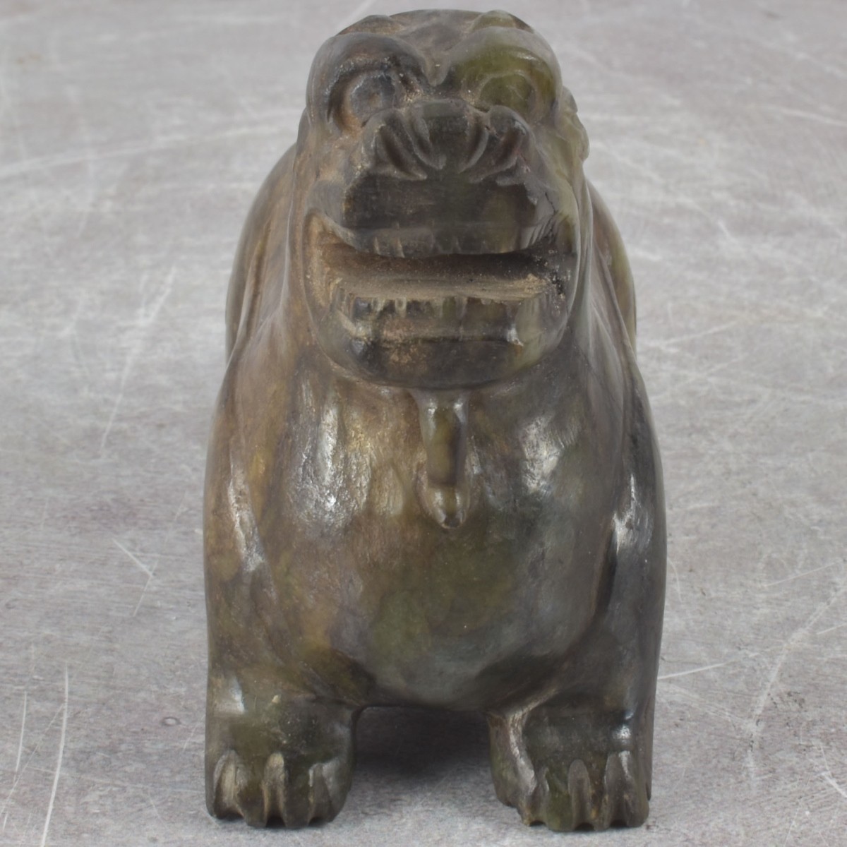 Carved Jade Foo Lion Dog