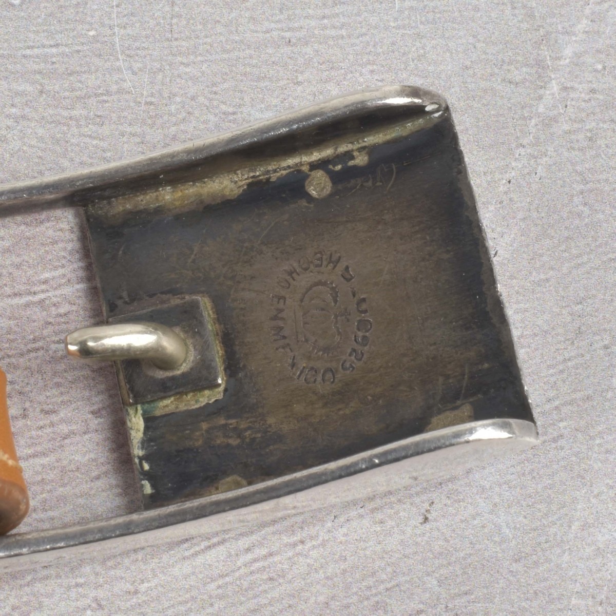 Vintage Men's Leather and Silver Belts